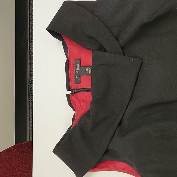 Black White House Market Dress Sz 14 - Picture 3 of 4